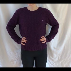 RALPH LAUREN SPORT Cable Knit Sweater